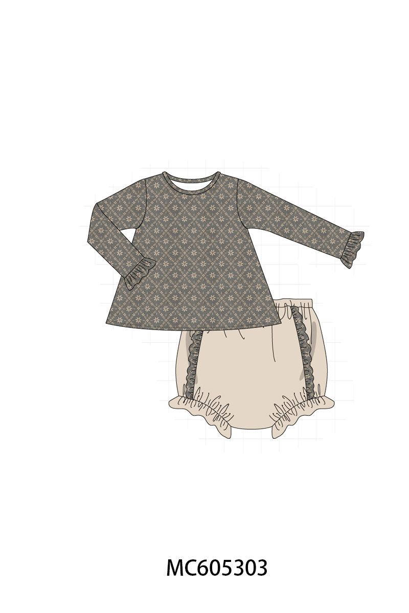 PREORDER Khaki Floral Print Collection