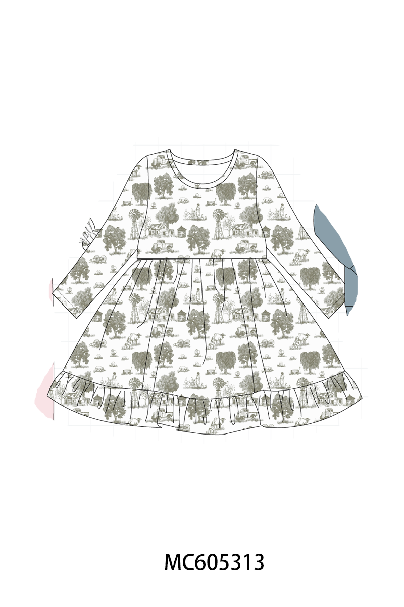 PREORDER Pink & Blue Farm Print Collection
