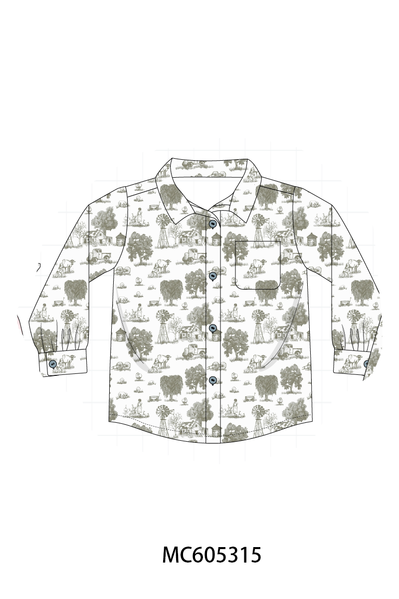PREORDER Pink & Blue Farm Print Collection