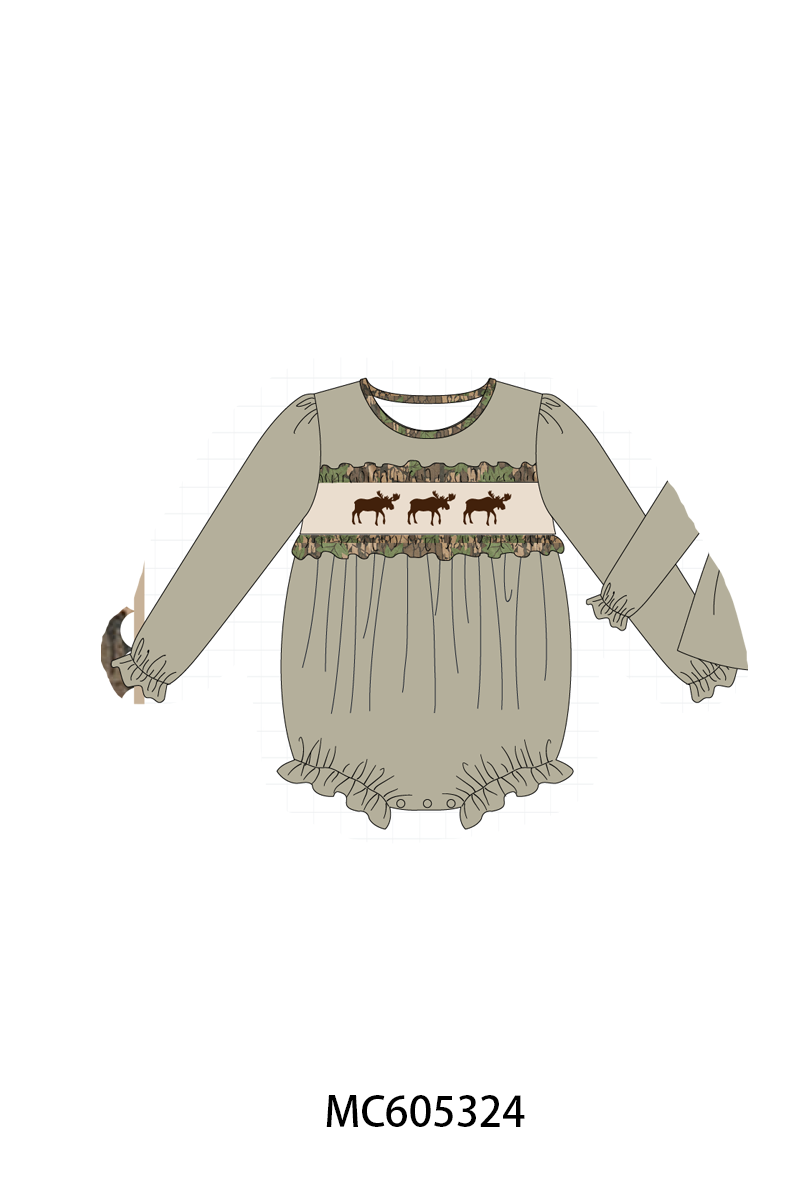 PREORDER Camouflage Moose Embroidery Collection