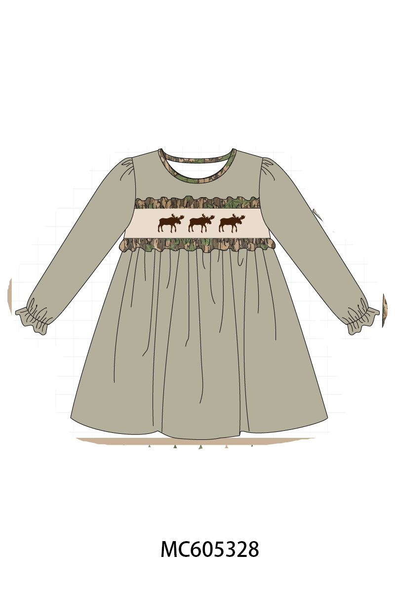 PREORDER Camouflage Moose Embroidery Collection