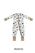 PREORDER Blue Animal Print Bamboo Collection
