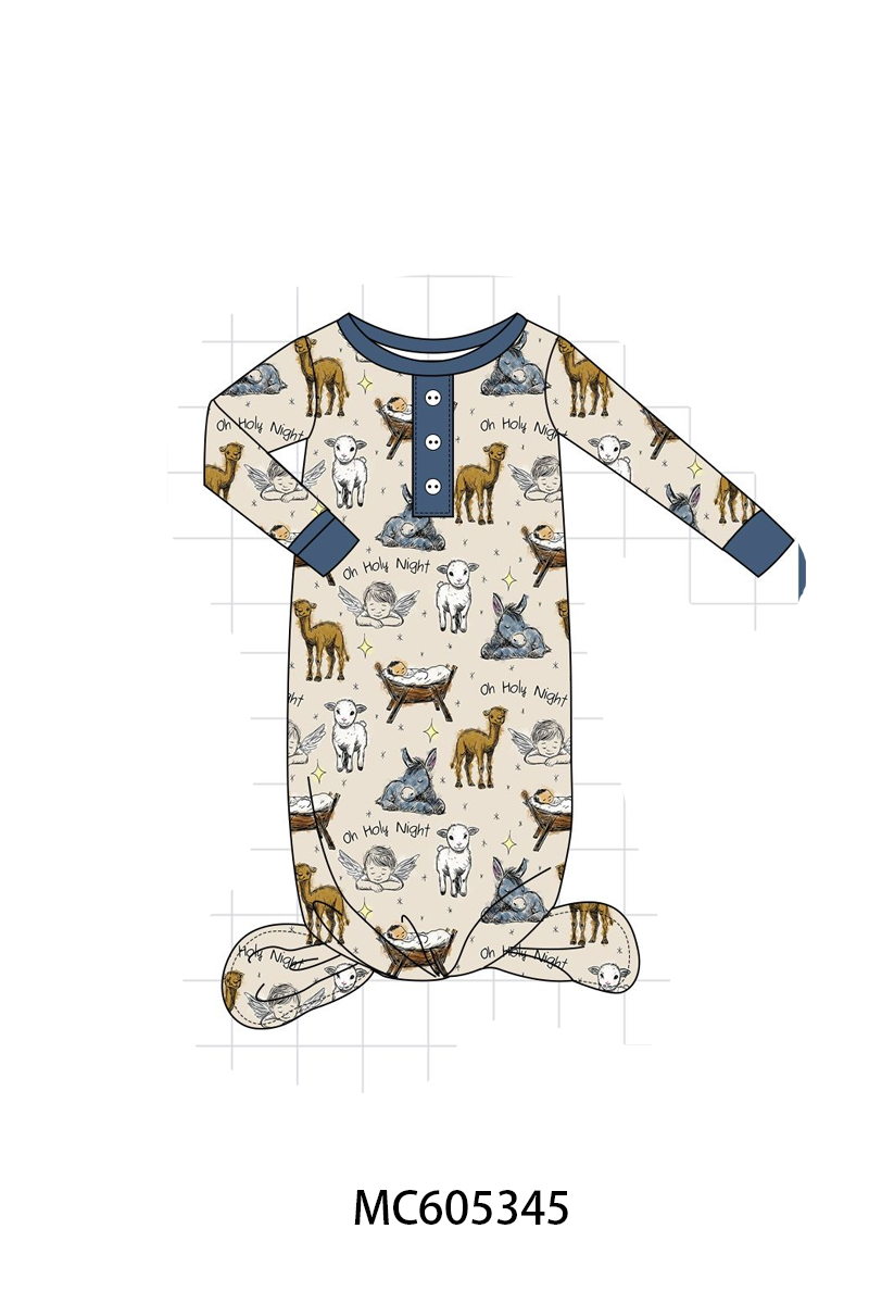 PREORDER Navy Night Print Bamboo Collection