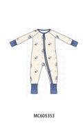 PREORDER Blue nativity Star Print Bamboo Collection