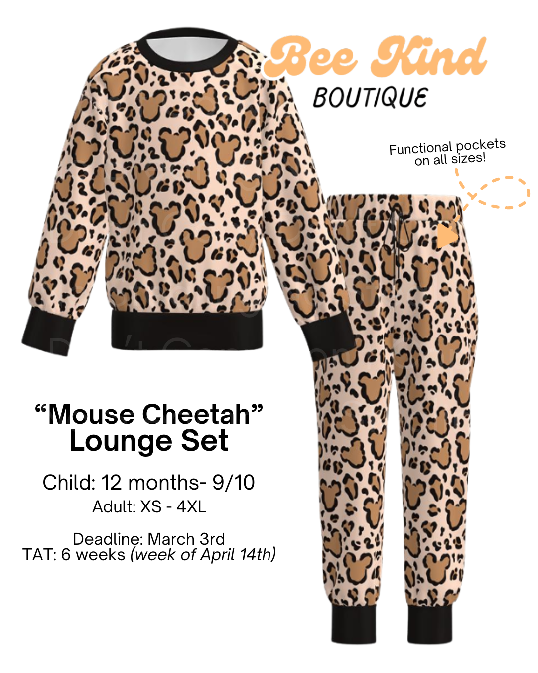 PREORDER “Heeler Friends” Lounge Set