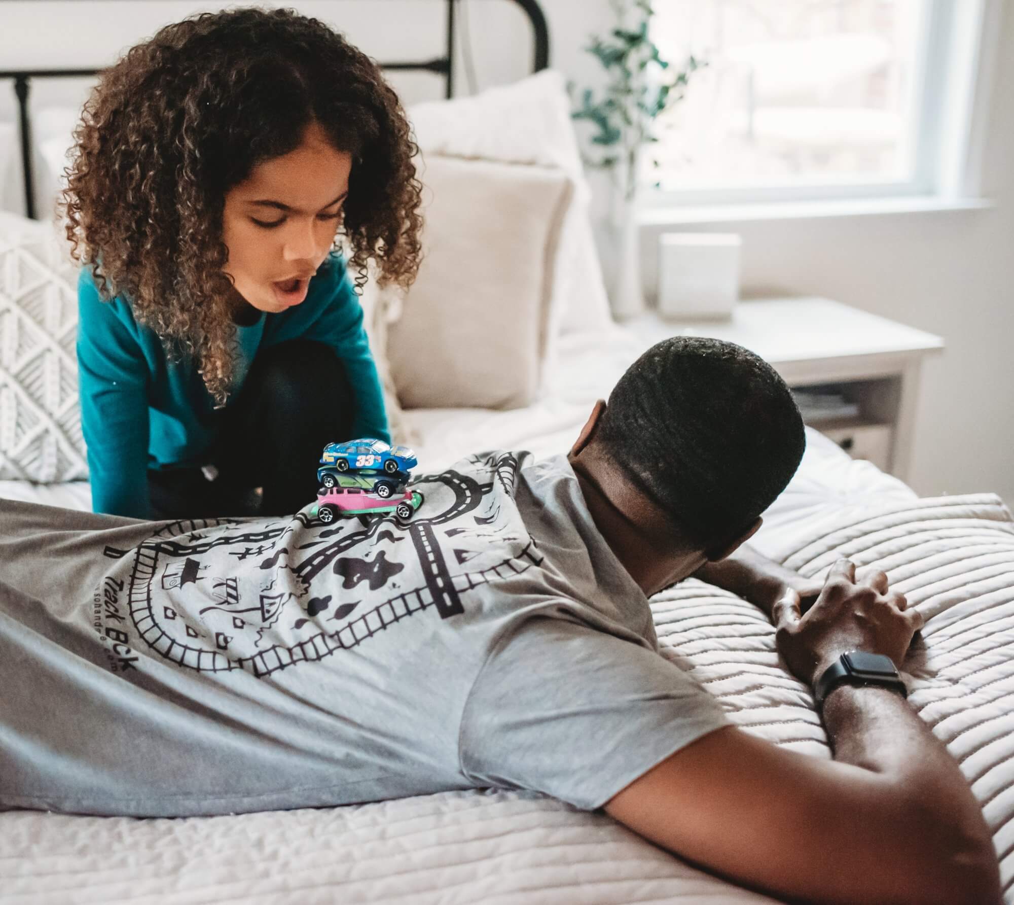 Car Play Mat Shirt for Dad | The Best Interactive Gift Tee