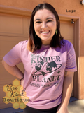 Adult "Create a Kinder Planet" Valentine Tee