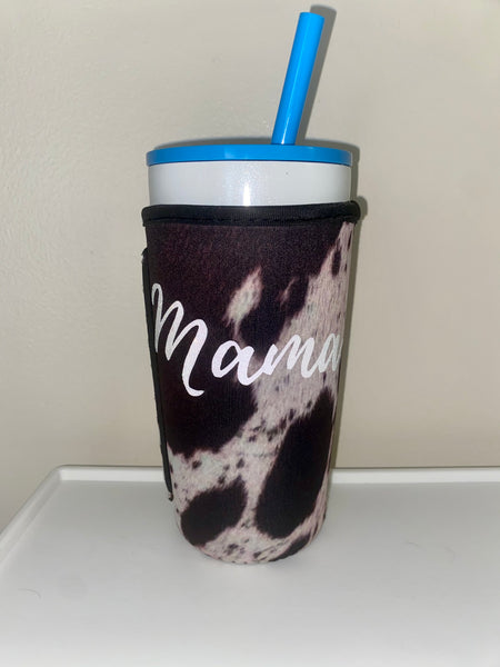 Cow Print Mama Cup Covers