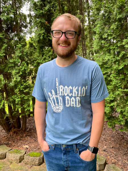 "Rockin Dad" Skellie Tee